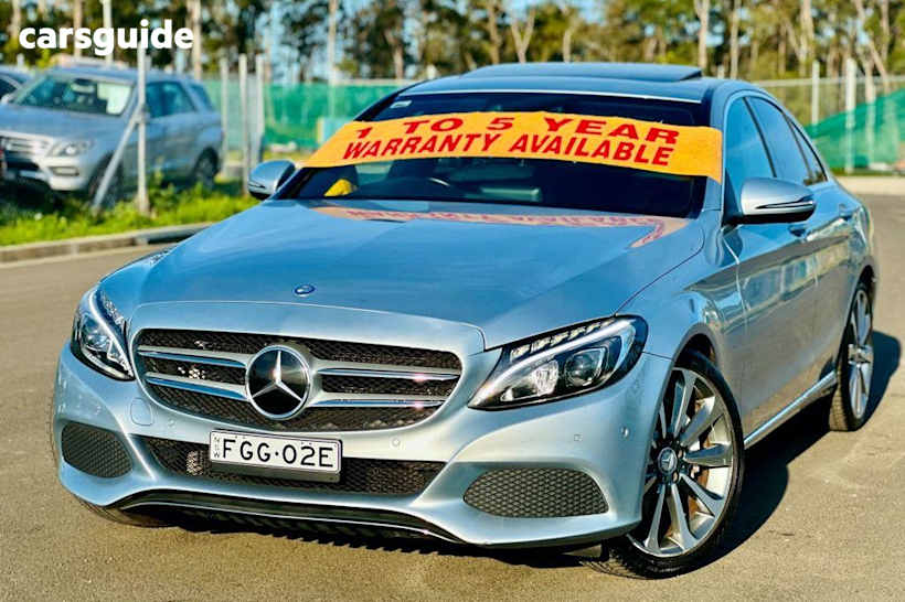 Silver 2017 Mercedes-Benz C250 Sedan