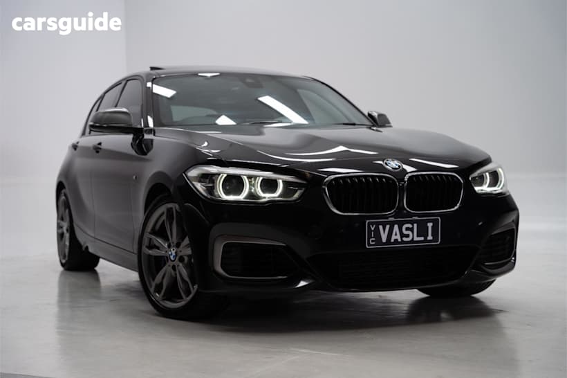 Black 2016 BMW 1 Hatch M135I R