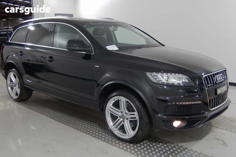 Black 2014 Audi Q7 Wagon 3.0 Tdi Quattro