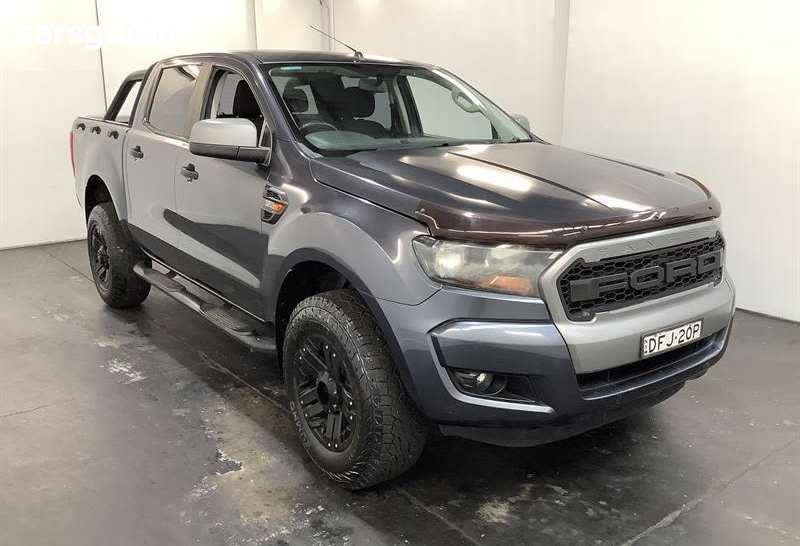 Grey 2016 Ford Ranger Dual Cab Utility Xls 3.2 (4X4)