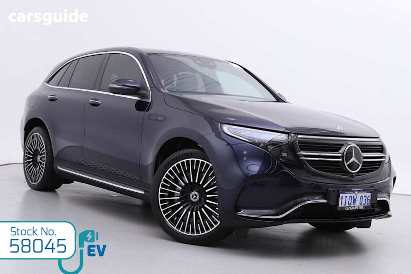 Blue 2021 Mercedes-Benz Eqc400 Wagon 4Matic