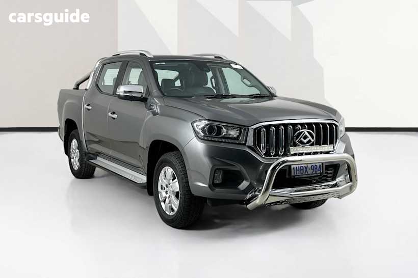 Grey 2020 LDV T60 Double Cab Utility Luxe (4X4)