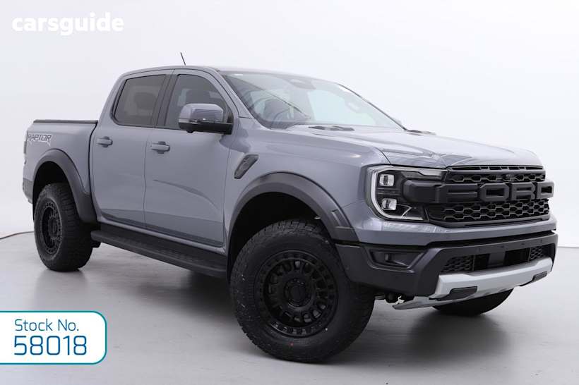 Grey 2024 Ford Ranger Double Cab Pick Up Raptor 3.0 (4X4)