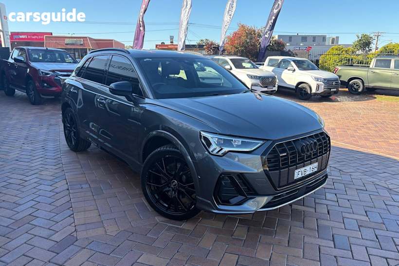 Grey 2022 Audi Q3 SUV 40 TFSI S LINE 4WD