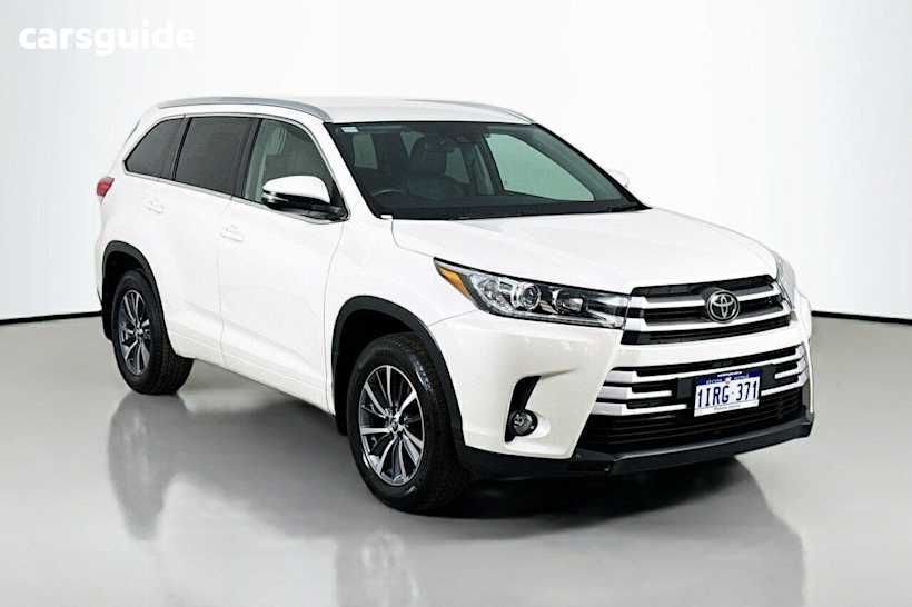 White 2018 Toyota Kluger Wagon Gxl (4X2)