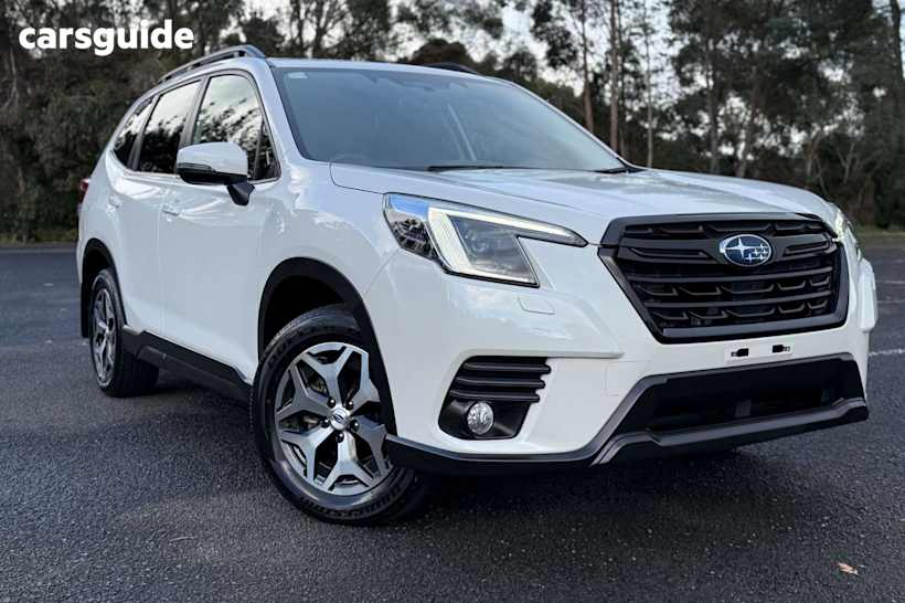 White 2023 Subaru Forester SUV 2.5I 4WD