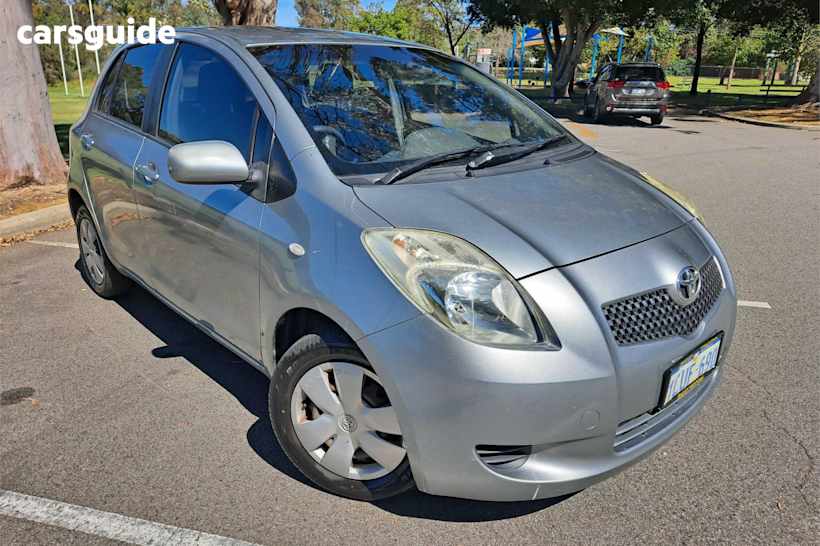 Silver 2008 Toyota Yaris Hatch YR F