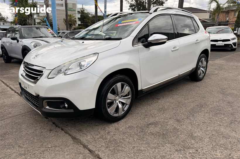 White 2014 Peugeot 2008 SUV ALLURE F