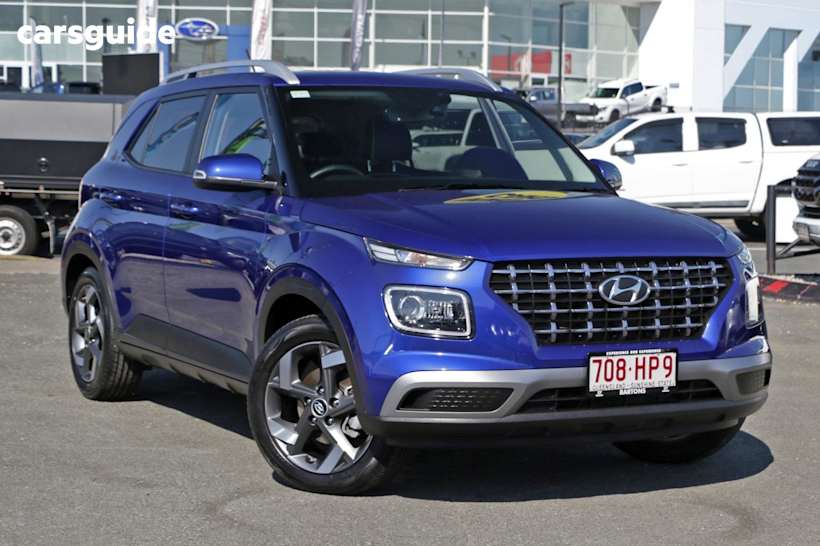 Blue 2023 Hyundai Venue SUV ELITE F