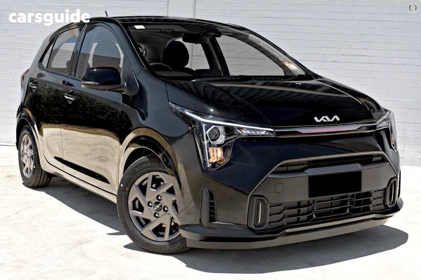 Black 2025 Kia Picanto Hatch SPORT F