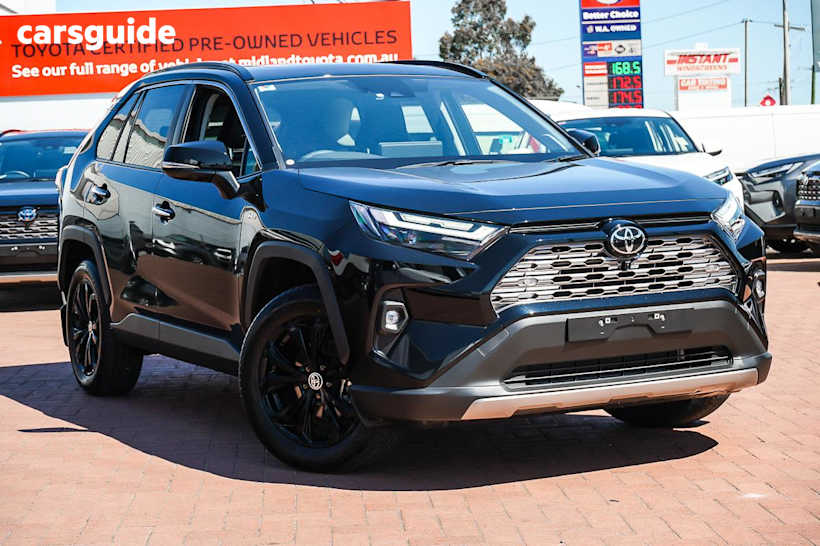 Black 2025 Toyota RAV4 Wagon Cruiser (2Wd) Hybrid