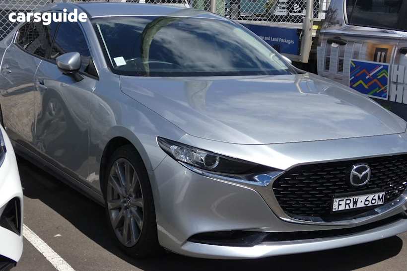 Silver 2020 Mazda Mazda3 Sedan G25 GT F