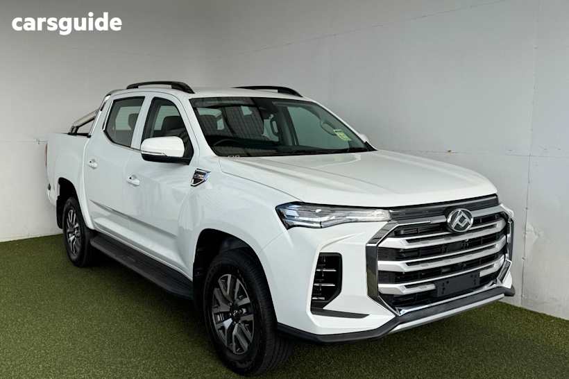 White 2025 LDV T60 Ute Tray MAX PRO 4X4