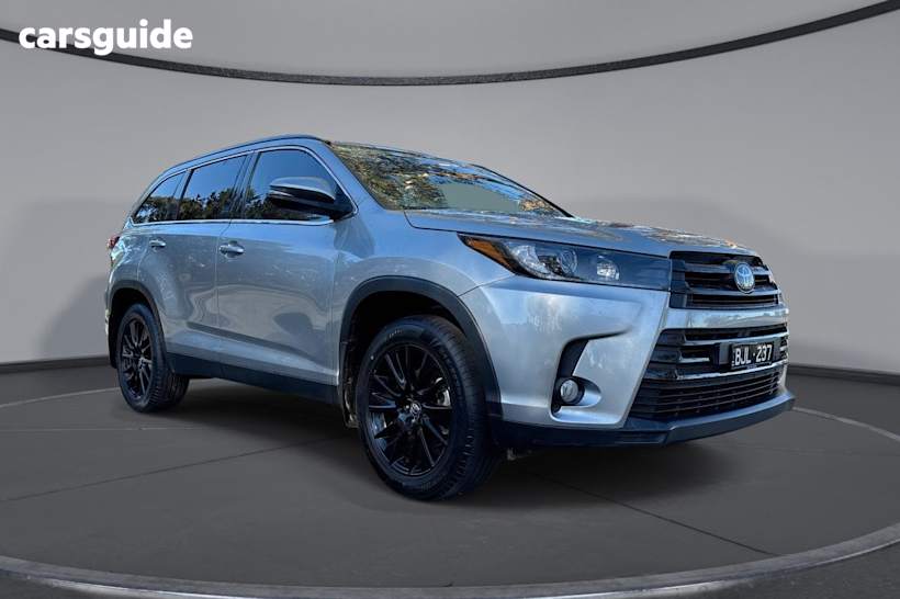 Silver 2019 Toyota Kluger SUV BLACK EDITION F