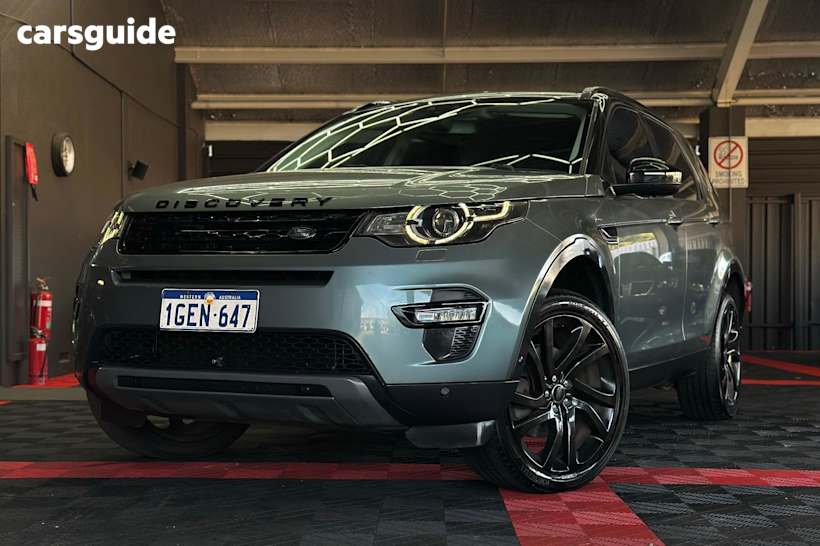 Grey 2016 Land Rover Discovery Sport SUV TD4 180 HSE 4X4