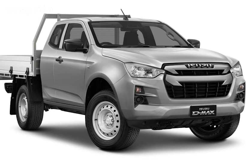 Silver 2021 Isuzu D-MAX Space Cab Chassis Sx (4X4)