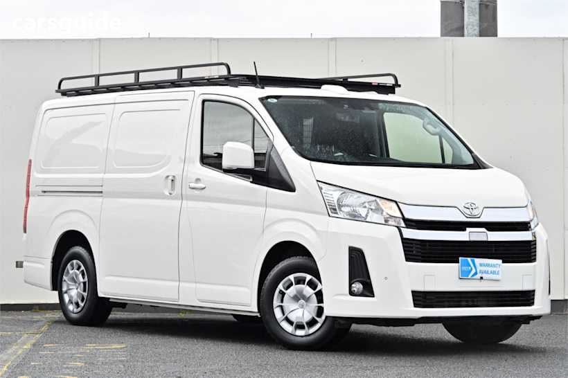 White 2023 Toyota HiAce Commercial R