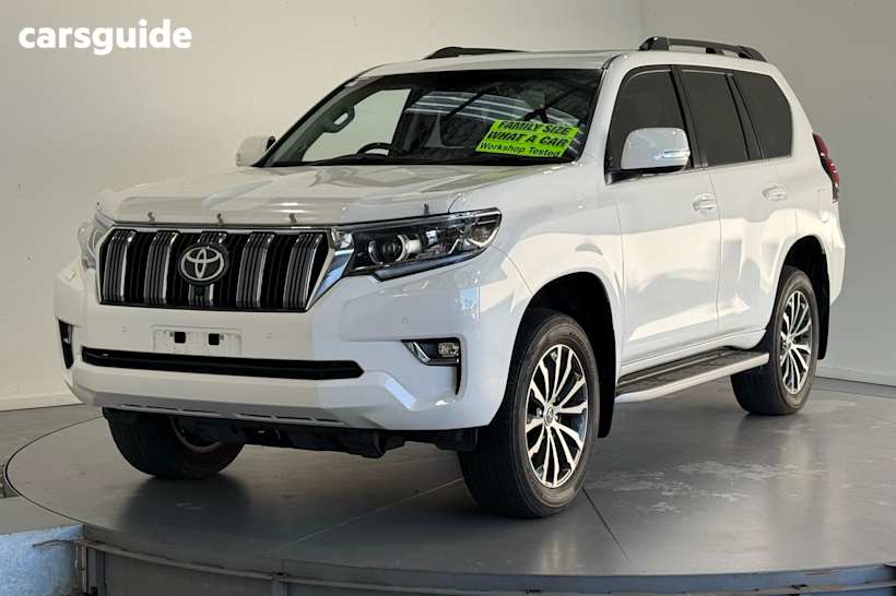 White 2022 Toyota Landcruiser Prado SUV KAKADU 4X4