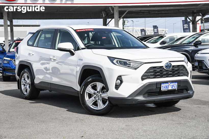 White 2022 Toyota RAV4 SUV GX F