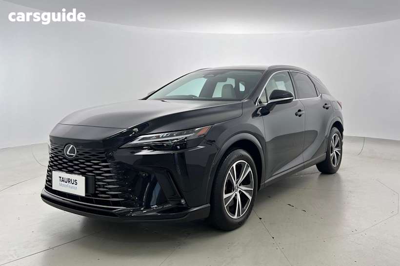 Black 2023 Lexus RX SUV RX350H LUXURY F