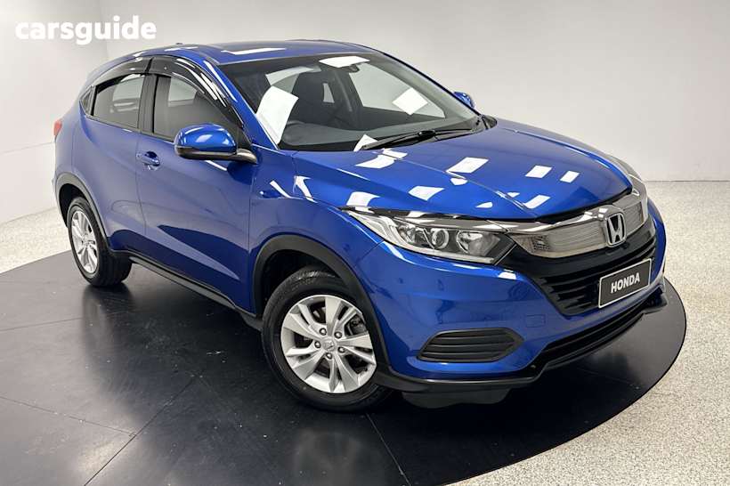 Blue 2018 Honda HR-V SUV VTI F