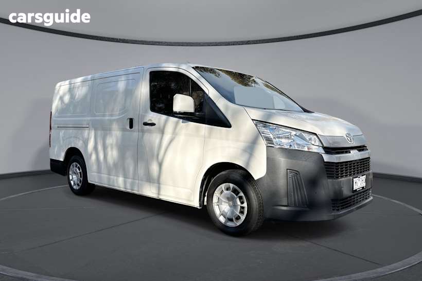 White 2020 Toyota HiAce Commercial R