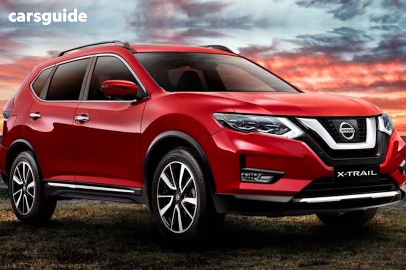 Red 2020 Nissan X-Trail Wagon Ti (4Wd)