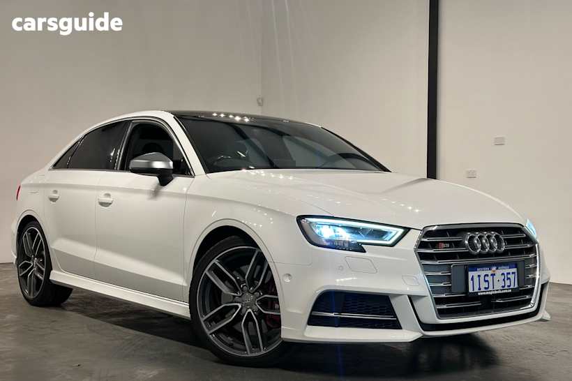 White 2017 Audi S3 Sedan 2.0 Tfsi Quattro