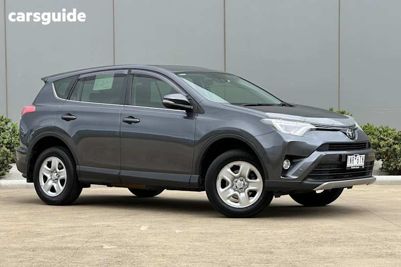 Grey 2018 Toyota RAV4 SUV GX F