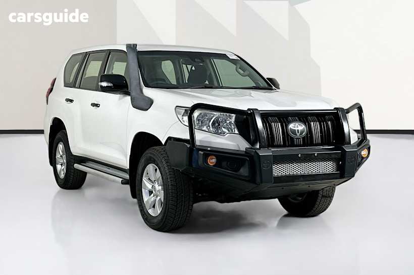 White 2019 Toyota Landcruiser Prado Wagon Gx (4X4)