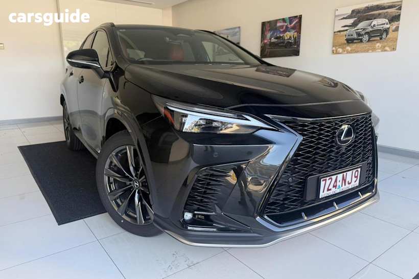 Black 2024 Lexus NX SUV NX350H F SPORT F