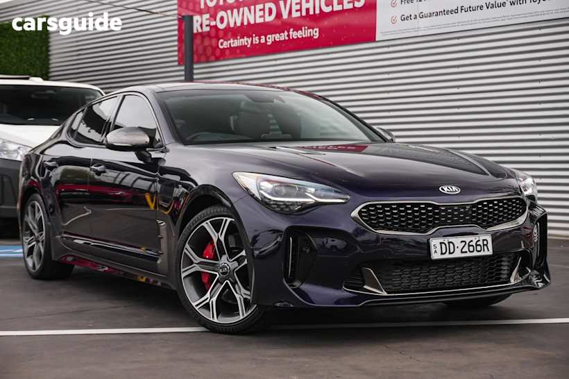 Blue 2020 Kia Stinger Sedan GT R