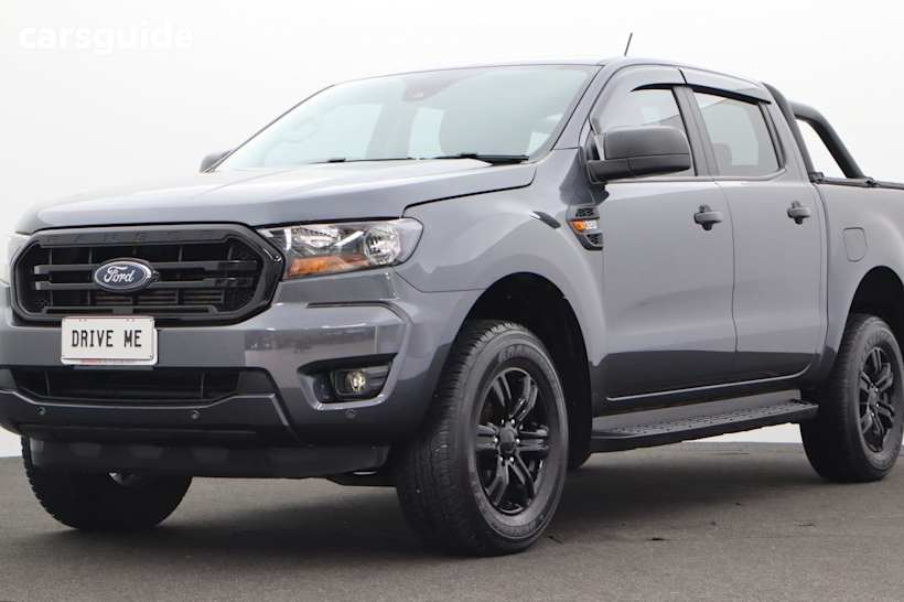 Grey 2021 Ford Ranger Ute Tray SPORT 4X4