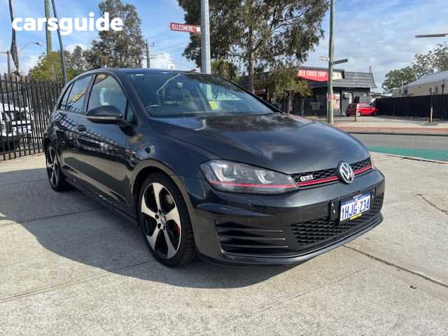 Grey 2017 Volkswagen Golf Hatchback Gti