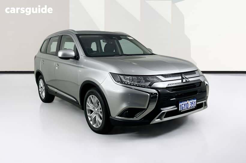 Silver 2019 Mitsubishi Outlander Wagon Es 7 Seat (2Wd)