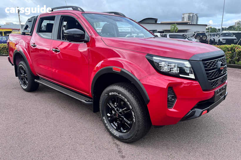 Red 2025 Nissan Navara Ute Tray PRO-4X 4X4