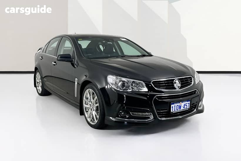 Black 2013 Holden Commodore Sedan Ss-V Redline