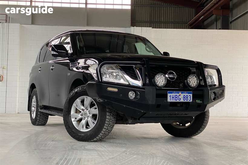 Black 2015 Nissan Patrol Wagon Ti (4X4)