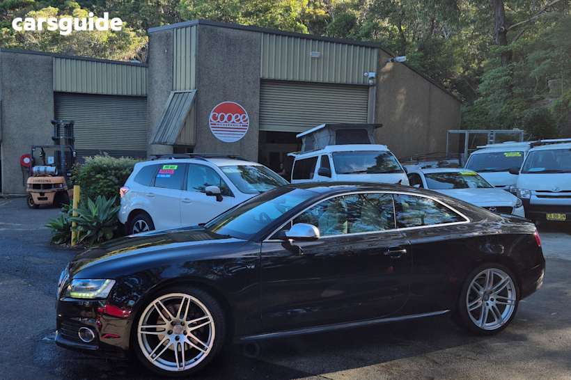 Black 2011 Audi S5 Coupe 4.2 FSI QUATTRO 8T