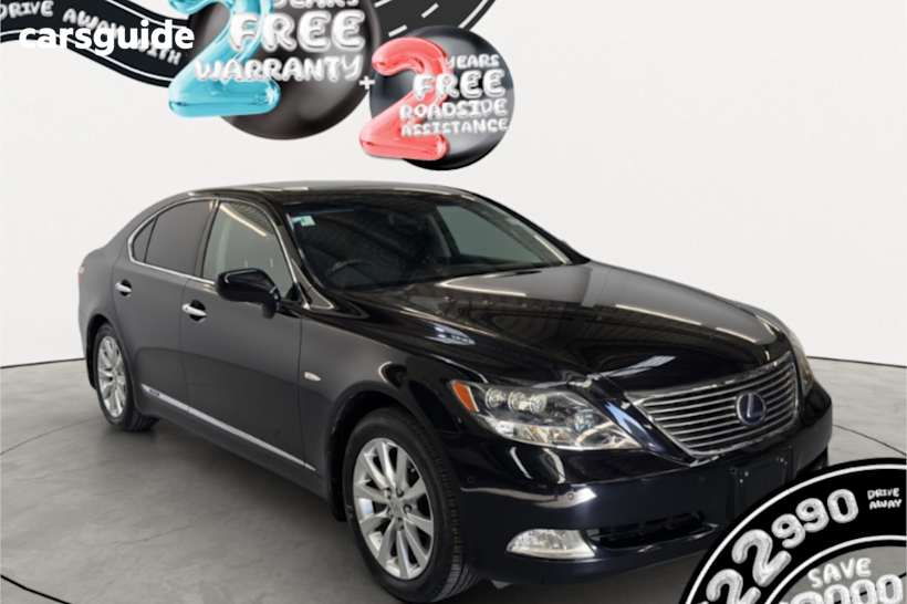 Black 2007 Lexus LS Sedan L PACKAGE