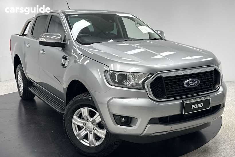 Silver 2021 Ford Ranger Ute Tray XLT 4X4
