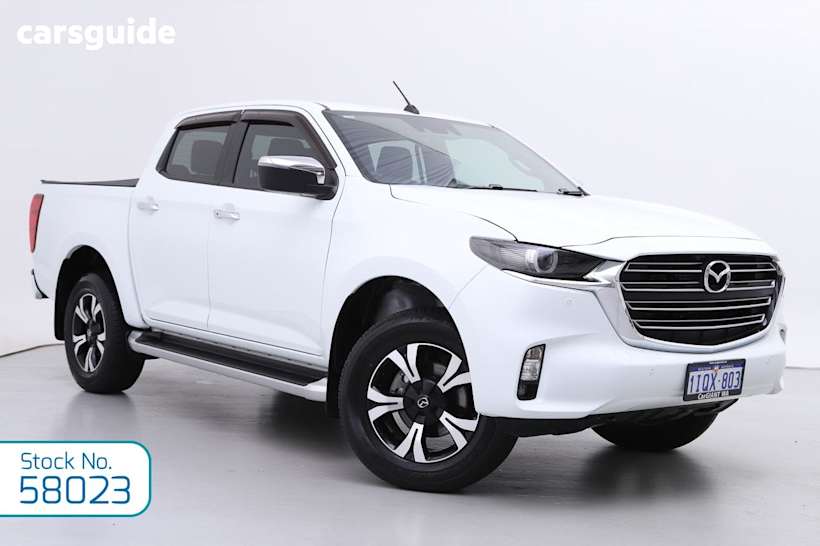 White 2020 Mazda BT-50 Dual Cab Pick-up Gt (4X4)