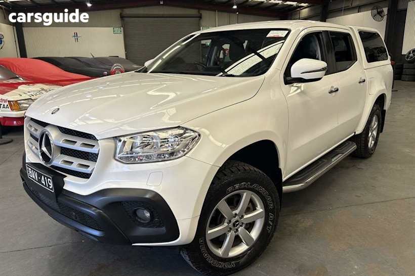 White 2018 Mercedes-Benz X250 Dual Cab Pick-up D Progressive (4Matic)