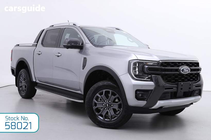 Silver 2023 Ford Ranger Double Cab Pick Up Wildtrak 2.0 (4X4)
