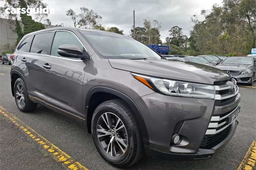 Grey 2017 Toyota Kluger SUV GX F