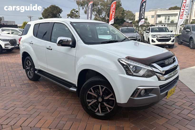 White 2020 Isuzu MU-X SUV LS-U 4X4