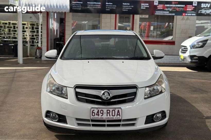 White 2011 Holden Cruze Sedan CDX F