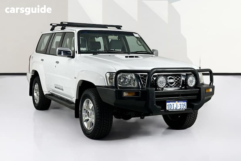 White 2008 Nissan Patrol Wagon St (4X4)
