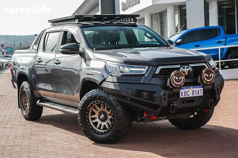 Grey 2020 Toyota Hilux Double Cab Pick Up Rogue (4X4)