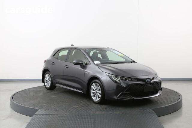 Grey 2023 Toyota Corolla Hatchback Ascent Sport + Conv Pk Hybrid